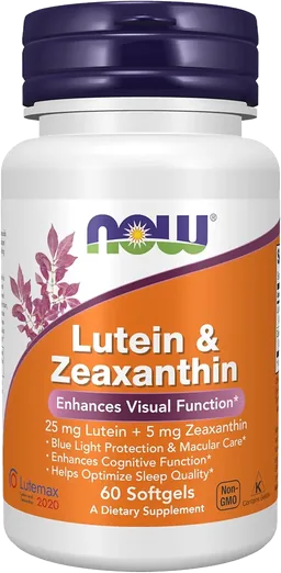 NOW Lutein & Zeaxanthin (60 softgels)