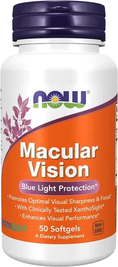 NOW Macular Vision (50 softgels)