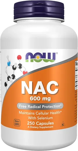 NOW NAC 600mg with Selenium (250 capsules)