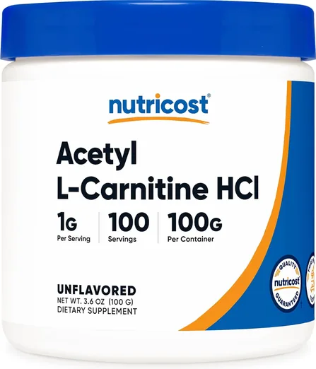 Nutricost Acetyl L-Carnitine Powder (100g)