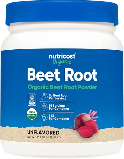 Nutricost Organic Beet Root Powder (1 lb)