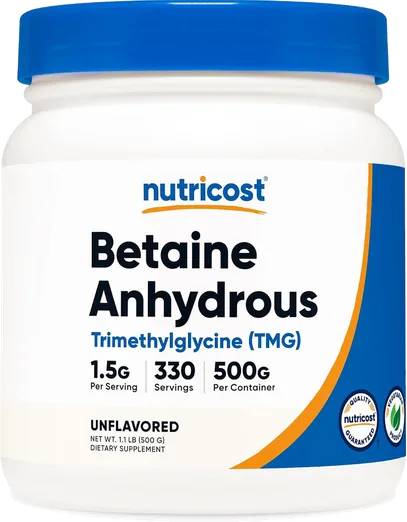 Nutricost Betaine Anhydrous TMG Powder (500g)