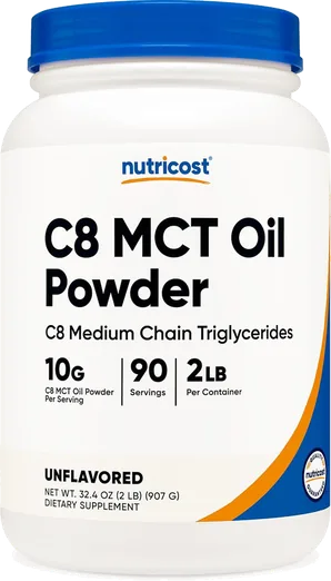 Nutricost C8 MCT Oil Powder (2 lb)