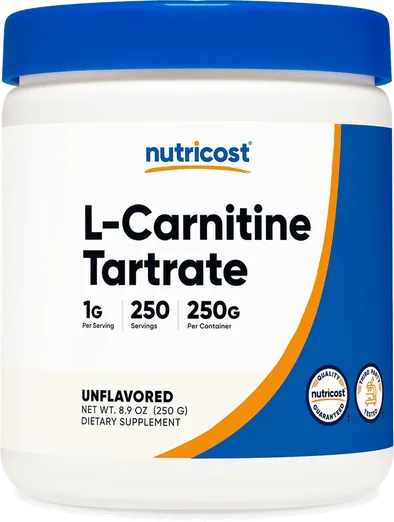 Nutricost L-Carnitine Tartrate Powder (250g)