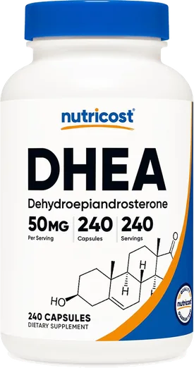 Nutricost DHEA 50mg (240 capsules)