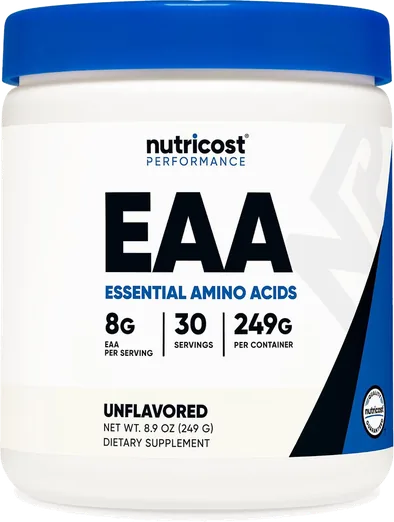 Nutricost EAAs Unflavored (30 servings)