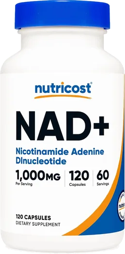 Nutricost NAD+ 1,000mg (120 capsules)