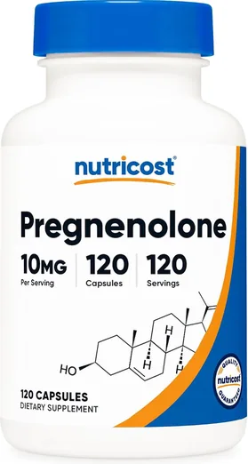 Nutricost Pregnenolone 10mg (120 capsules)