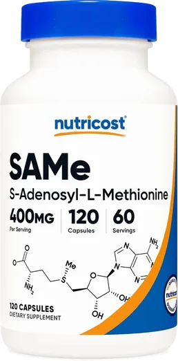 Nutricost SAM-e 400mg (120 capsules)