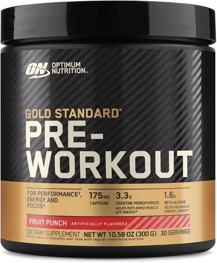 Optimum Nutrition Gold Standard Pre-Workout, Fruit Punch