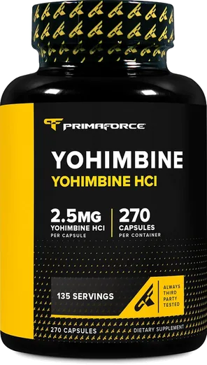 PrimaForce Yohimbine HCl 2.5mg (270 capsules)