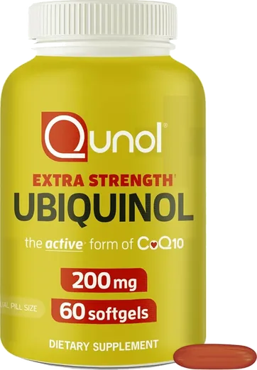 Qunol Ubiquinol 200mg (60 softgels)