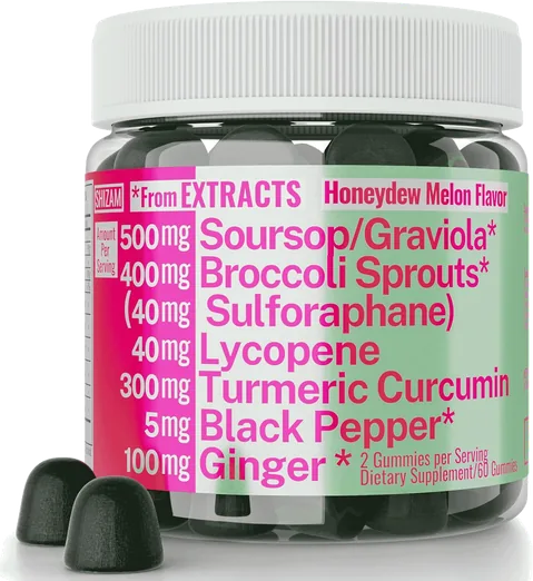 SHIZAM Soursop Complex Gummies