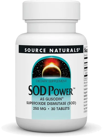 Source Naturals SOD Power 250mg (30 tablets)