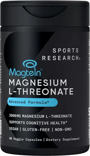 Sports Research Magnesium L-Threonate (90 capsules)