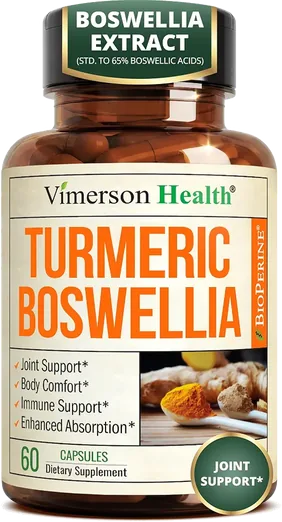 Turmeric Boswellia with Ginger (60 capsules)