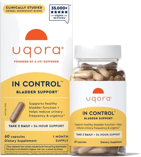 Uqora In Control Bladder Support (60 capsules)