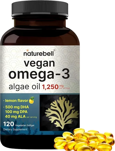 Vegan Omega-3 Algae Oil (120 softgels)