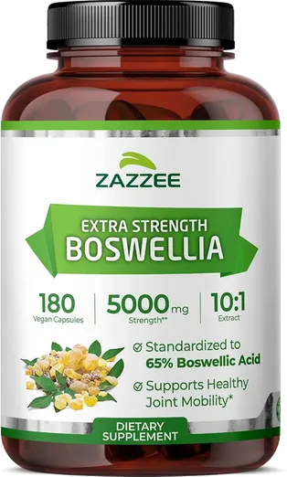 Zazzee Boswellia 10:1 Extract (180 capsules)