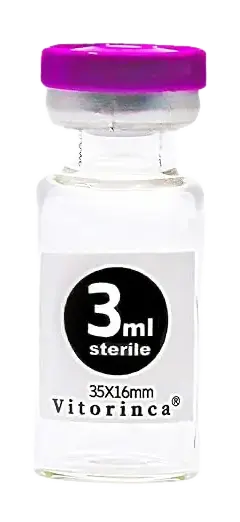 Vitorinca 3ml Sealed Sterile Glass Vials (10 pack)