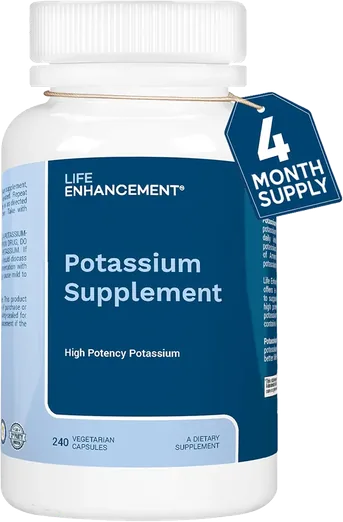 Life Enhancement Potassium 1,020mg (240 capsules)