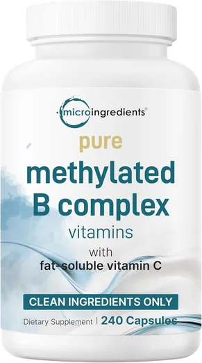 Micro Ingredients Methylated B-Complex (240 capsules)