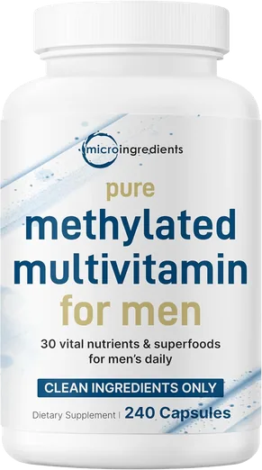 Micro Ingredients Men's Methylated Multivitamin (240 capsules)
