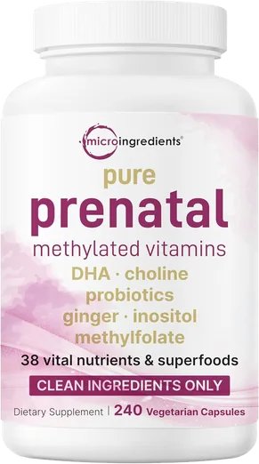 Micro Ingredients Prenatal Vitamins (240 capsules)