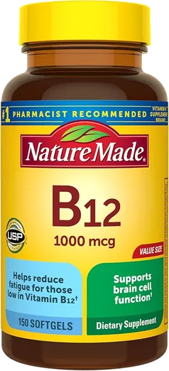 Nature Made Vitamin B12 1,000mcg (150 softgels)