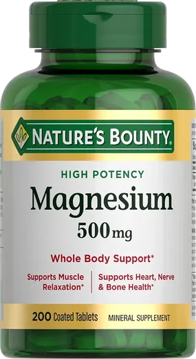 Nature's Bounty Magnesium 500mg