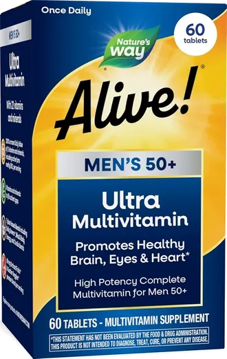 Nature's Way Alive! Men's 50+ Multivitamin (60 count)