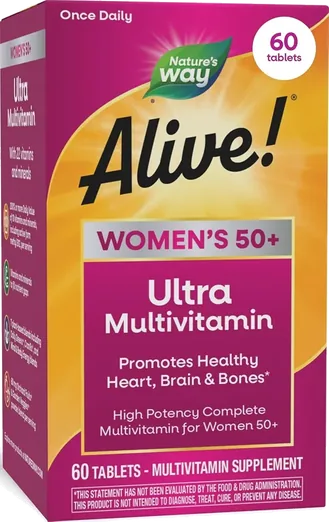 Nature's Way Alive! Women's 50+ Multivitamin (60 count)