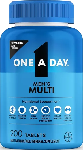 One A Day Men's Multivitamin (200 tablets)