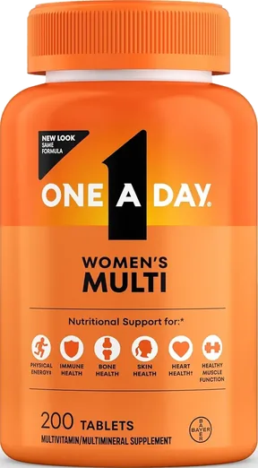 One A Day Women's Multivitamin (200 tablets)