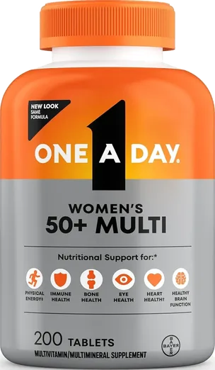 One A Day Women's 50+ Multivitamin (200 tablets)