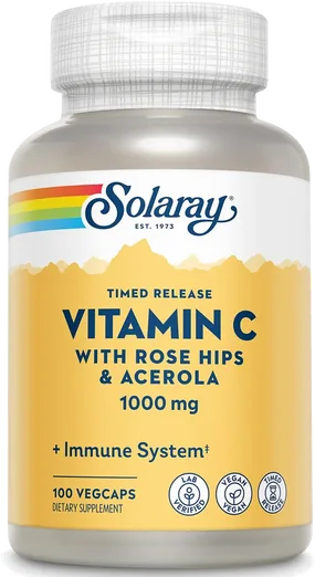 Solaray Time-Release Vitamin C 1,000mg