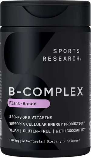 Sports Research Vitamin B-Complex (120 plantgels)