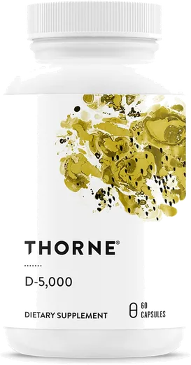 Thorne Vitamin D3 5,000 IU (60 capsules)